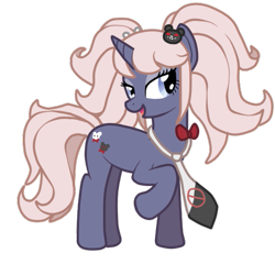 Size: 501x481 | Tagged: safe, derpibooru import, crossover, danganronpa, junko enoshima, ponified