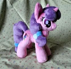 Size: 2001x1931 | Tagged: safe, artist:ketika, sugar belle, the cutie map, irl, photo, plushie, solo, that was fast