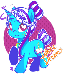 Size: 700x819 | Tagged: safe, artist:xwhitedreamsx, oc, oc only, oc:treatise charm, pony, unicorn, simple background, solo, transparent background