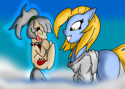 Size: 1170x837 | Tagged: safe, artist:mytatsur, oc, oc only, pony, female, filly, laughing, mare, smiling