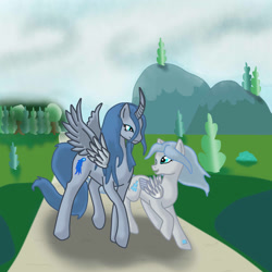 Size: 1500x1500 | Tagged: safe, artist:silverfangwrathwolf1, oc, oc only, oc:cometa glaciale, oc:sugarcube