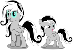 Size: 1024x700 | Tagged: safe, oc, oc only, oc:kalista, hybrid, pegasus, pony, female, filly, mare, older, solo, young