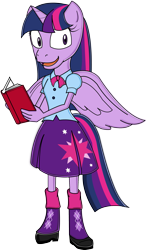 Size: 1461x2486 | Tagged: safe, artist:winxjenny, twilight sparkle, twilight sparkle (alicorn), alicorn, anthro, plantigrade anthro, equestria girls outfit, simple background, solo, sonic the hedgehog (series), sonicified, transparent background, uncanny valley