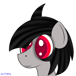 Size: 2500x2500 | Tagged: safe, artist:asknoxthepony, oc, oc only, oc:paulpeoples, bust, portrait, solo