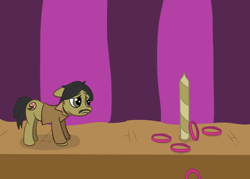 Size: 700x500 | Tagged: safe, artist:starit, darkseed, mike dawson, ponified, retsupurae, ring toss, shrimp baby, solo