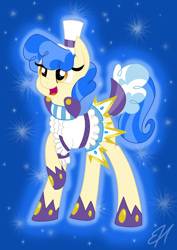 Size: 1700x2400 | Tagged: safe, artist:estrill, sapphire shores, pony, mane, solo