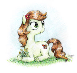 Size: 829x786 | Tagged: safe, artist:magfen, hungary, nation ponies, ponified, solo, traditional art