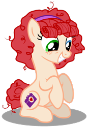 Size: 1024x1484 | Tagged: safe, artist:p-b-jay, oc, oc only, oc:panorama, earth pony, pony, heterochromia, smiling, solo