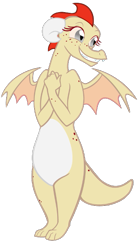 Size: 391x701 | Tagged: safe, artist:queencold, oc, oc only, dragon, dragon oc, dragoness, female, ginger, redhead, simple background, solo, teenaged dragon, transparent background