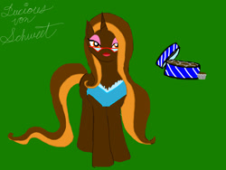 Size: 2048x1536 | Tagged: safe, artist:destiny-weaver, oc, oc only, oc:luscious von schweet, solo