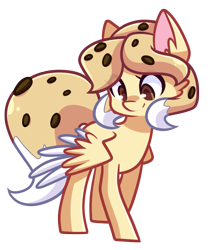 Size: 713x825 | Tagged: safe, artist:looji, oc, oc only, oc:chocolate chip, pegasus, pony, solo