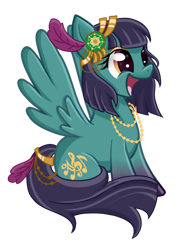 Size: 800x1067 | Tagged: safe, artist:xbeautifuldreamerx, oc, oc only, oc:razzle dazzle, pegasus, pony, solo