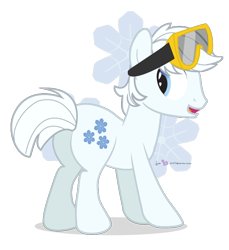 Size: 660x720 | Tagged: safe, artist:dm29, double diamond, the cutie map, goggles, open mouth, plot, simple background, solo, transparent background