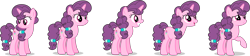 Size: 8924x2000 | Tagged: safe, artist:ambassad0r, artist:lahirien, sugar belle, the cutie map, absurd resolution, cute, open mouth, ponyscape, raised hoof, simple background, solo, sugarbetes, transparent background, vector