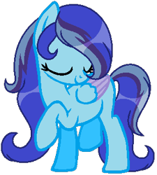 Size: 312x347 | Tagged: safe, artist:rainbowdash260, oc, oc only, oc:sapphire jewel, earth pony, pony, solo