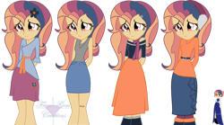 Size: 1024x570 | Tagged: safe, artist:winter-wondermare, oc, oc only, oc:dusk, equestria girls, base used, equestria girls-ified