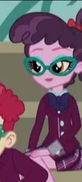 Size: 82x182 | Tagged: safe, screencap, pepper twist, varsity trim, equestria girls, friendship games, background human, cropped, crystal prep academy, glasses, solo focus