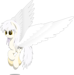 Size: 4016x4049 | Tagged: safe, artist:zacatron94, oc, oc only, oc:angel beats, pegasus, pony, absurd resolution, solo