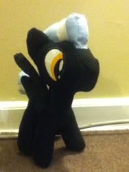 Size: 720x960 | Tagged: artist needed, safe, thunderlane, pegasus, pony, irl, male, photo, plushie, sewing, solo, stallion