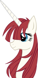 Size: 1447x2958 | Tagged: safe, artist:arokip, oc, oc only, oc:fausticorn, lauren faust, simple background, solo, transparent background, vector