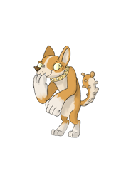 Size: 2480x3508 | Tagged: safe, artist:tinymyra, diamond dog, simple background, solo, white background