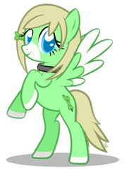 Size: 900x1275 | Tagged: safe, artist:equinepalette, oc, oc only, oc:sugarmint skies, pegasus, pony, hoof polish, nail polish, simple background, solo, transparent background, vector