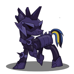 Size: 5000x5000 | Tagged: safe, oc, oc only, oc:jeryk, castle mane-ia, absurd resolution, armor, castle of the royal pony sisters, old pony armor