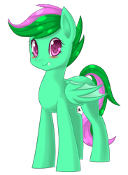 Size: 1401x1914 | Tagged: safe, artist:doomcakes, oc, oc only, oc:iris green, bat pony, pony, solo