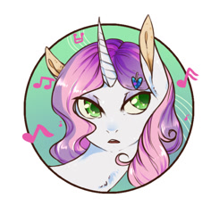 Size: 501x531 | Tagged: safe, artist:dagmell, sweetie belle, bust, portrait, solo