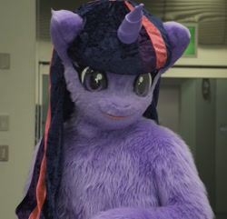 Size: 797x768 | Tagged: safe, artist:tashiroyu, twilight sparkle, anthro, human, clothes, cosplay, costume, fursuit, irl, irl human, photo