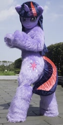 Size: 391x768 | Tagged: safe, artist:tashiroyu, twilight sparkle, human, cosplay, costume, fursuit, irl, irl human, photo, solo