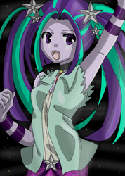 Size: 639x897 | Tagged: safe, artist:geckimoria, derpibooru import, aria blaze, equestria girls, solo