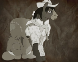 Size: 2500x2000 | Tagged: safe, artist:penny, trouble shoes, appleoosa's most wanted, clothes, solo