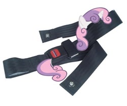 Size: 432x360 | Tagged: safe, sweetie belle, pun, seatbelt, seatie belt, wat