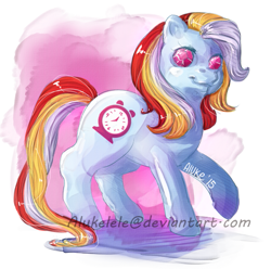 Size: 625x619 | Tagged: safe, artist:alukelele, twinkle eyed pony, g1, bright eyes (twinkle eyed pony), solo