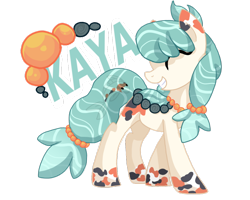 Size: 1024x819 | Tagged: safe, artist:midnightsketches, oc, oc only, oc:kaya, original species, simple background, solo, transparent background