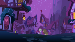 Size: 1366x768 | Tagged: safe, screencap, berry punch, berryshine, candy mane, luna eclipsed