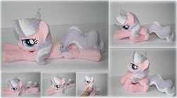 Size: 1024x571 | Tagged: safe, artist:lavim, diamond tiara, irl, photo, plushie, solo