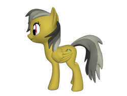 Size: 1200x900 | Tagged: safe, daring do, pegasus, pony, 3d, female, mare, on side, ponylumen, solo