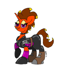 Size: 861x929 | Tagged: safe, artist:dragonboi471, fluffy(character), ponified, solo, ty the tasmanian tiger