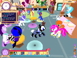 Size: 1024x768 | Tagged: safe, screencap, 3d, armor, dancing, game, legends of equestria, night guard