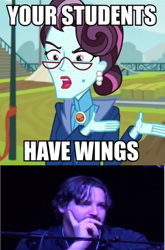 Size: 500x756 | Tagged: safe, principal abacus cinch, equestria girls, friendship games, deep thought larson, exploitable meme, m.a. larson, meme, thanks m.a. larson