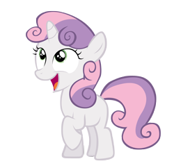 Size: 7223x7000 | Tagged: safe, artist:tardifice, sweetie belle, absurd resolution, happy, simple background, smiling, solo, transparent background, vector