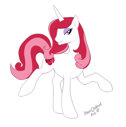 Size: 1630x1636 | Tagged: safe, artist:revadiehard, oc, oc only, oc:rosemary, pony, unicorn, female, mare, simple background, solo, transparent background