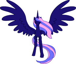 Size: 1600x1346 | Tagged: safe, artist:rainbowdark31, oc, oc only, oc:rainbow dark, alicorn, pony, alicorn oc, base used, solo