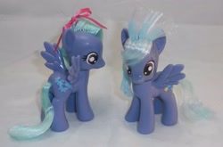 Size: 3273x2161 | Tagged: safe, artist:gryphyn-bloodheart, cloudchaser, flitter, brushable, custom, toy