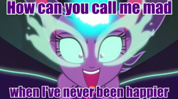 Size: 640x359 | Tagged: safe, screencap, midnight sparkle, sci-twi, twilight sparkle, equestria girls, friendship games, happy, image macro, meme, midnight sparkle's lines, purple text