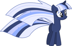 Size: 1118x715 | Tagged: safe, artist:luchita27, oc, oc only, oc:silverlay, rainbow power, rainbow power-ified, simple background, solo, transparent background