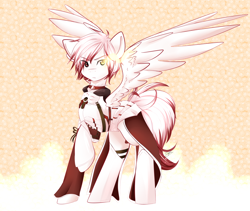 Size: 1280x1080 | Tagged: safe, artist:sugarberry, oc, oc only, pegasus, pony, armor, solo