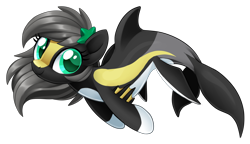 Size: 2000x1152 | Tagged: safe, artist:centchi, oc, oc only, dolphin, dolphin pony, original species, blank flank, cute, solo